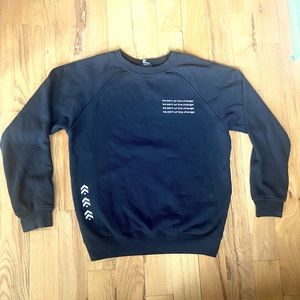 Barry’s boot camp sweatshirt